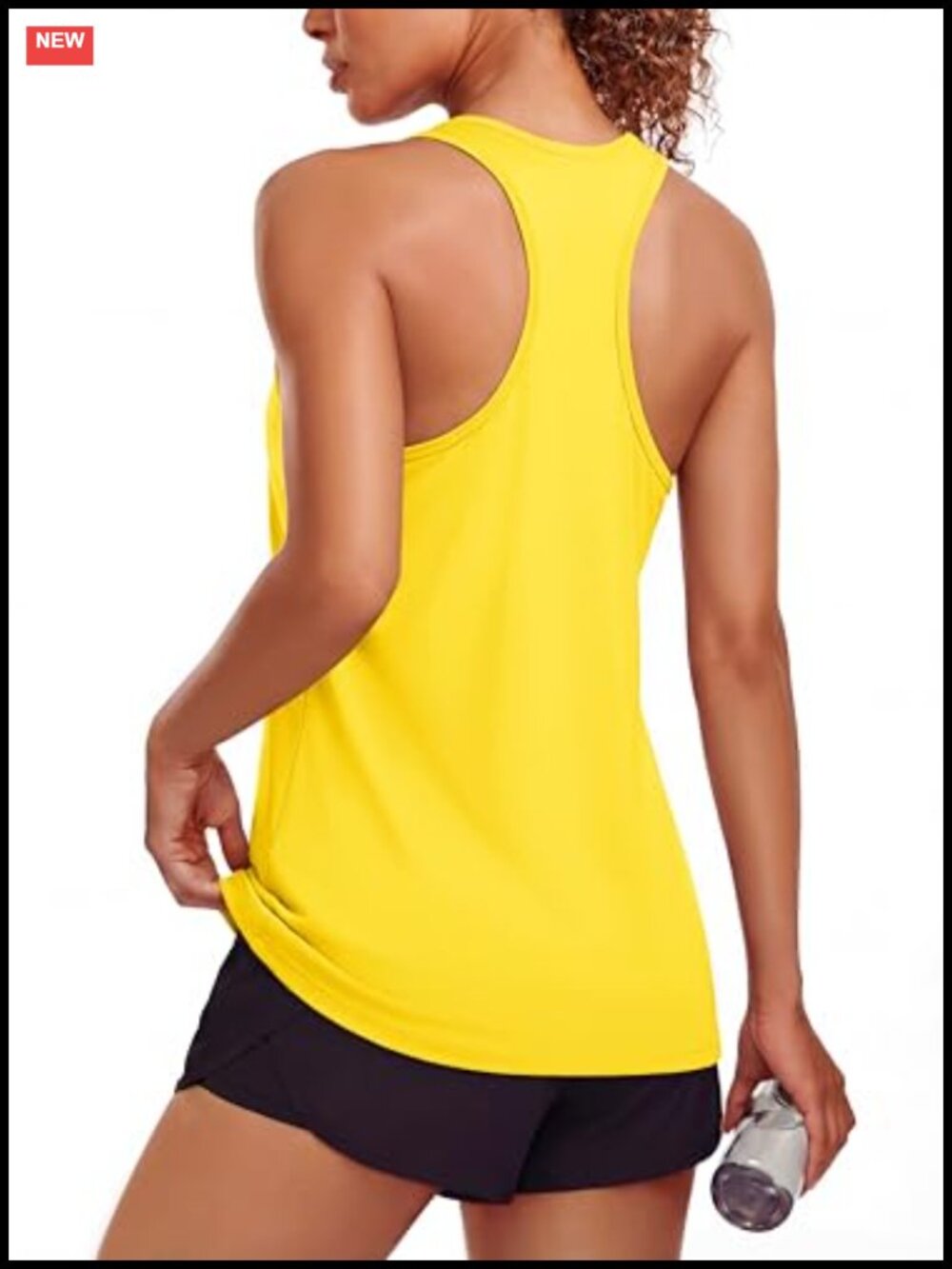 MAGCOMSEN Women's Racerback Tank Top Sleeveless Workout Athletic Yoga Running